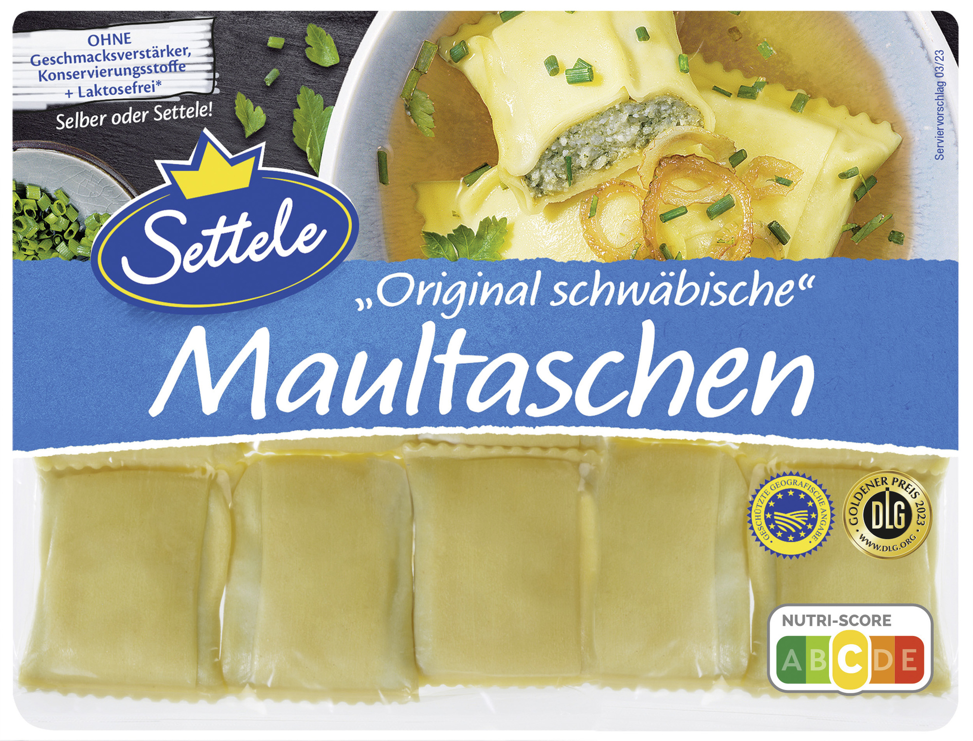 Schwäbische Maultaschen 1000g | Karton | 715024.Karton