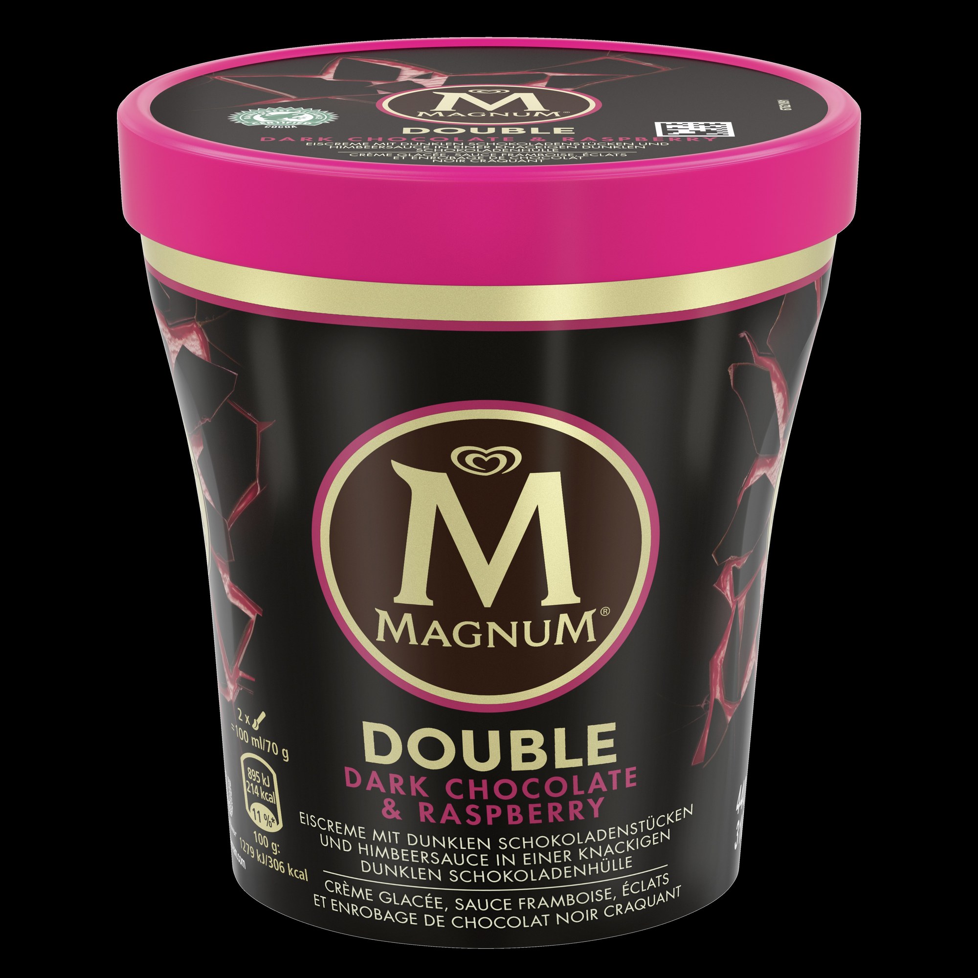 Double Dark Chocolate & Raspberry 440ml