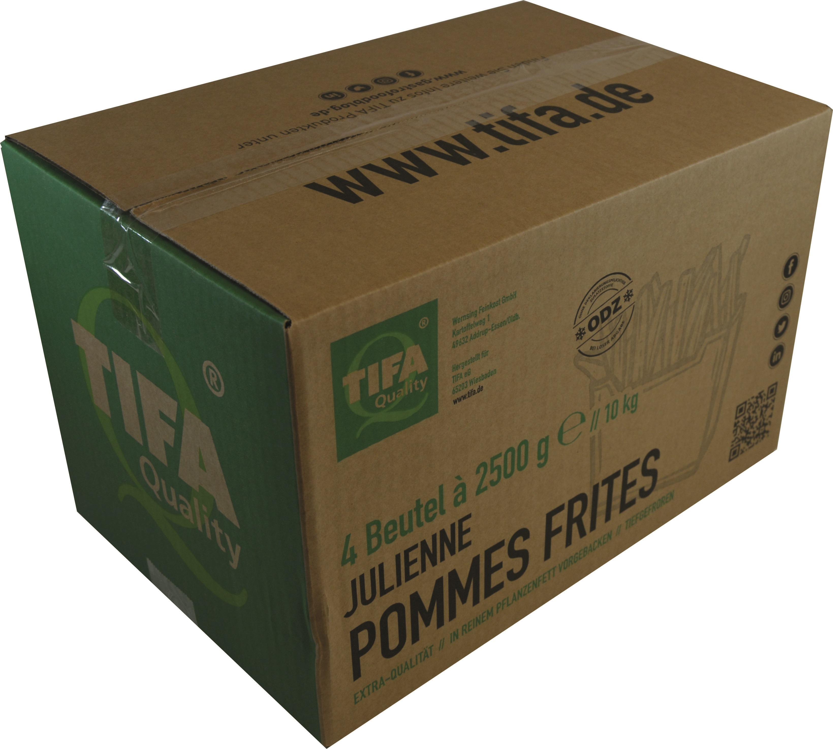 Pommes-Frites Julienne 2500g