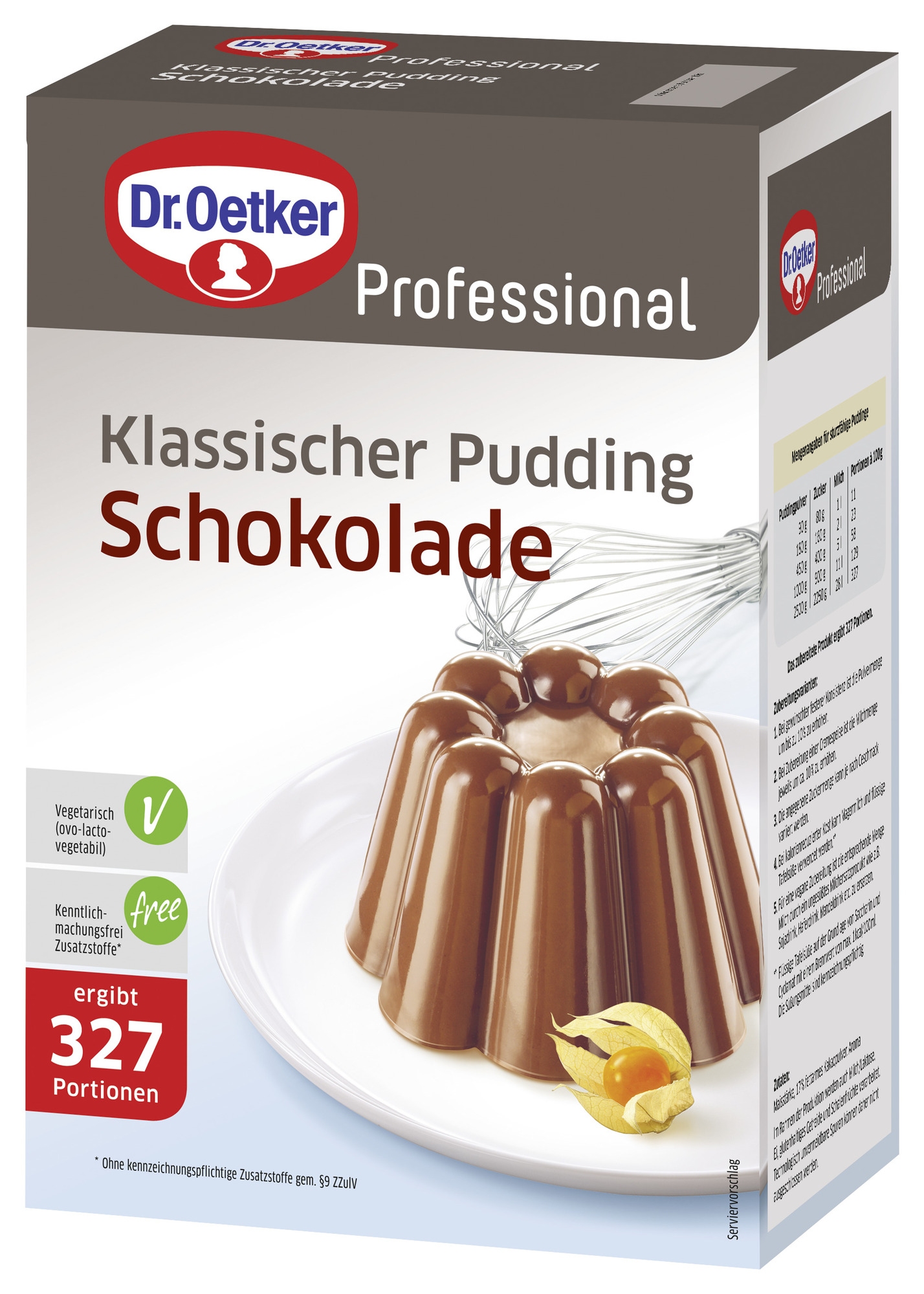 Klassischer Pudding Schokolade 2500g