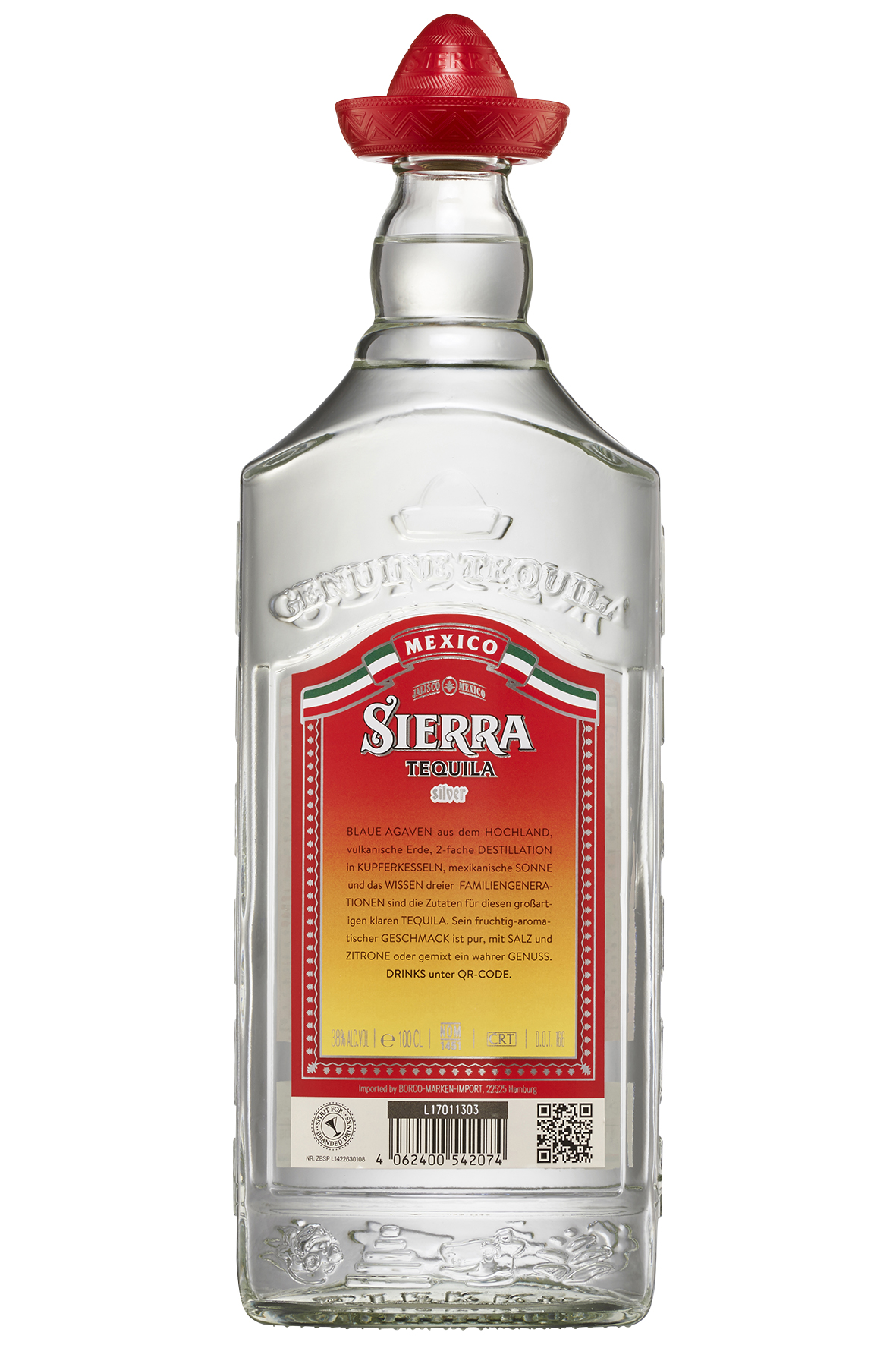 Tequila Silver 1000ml