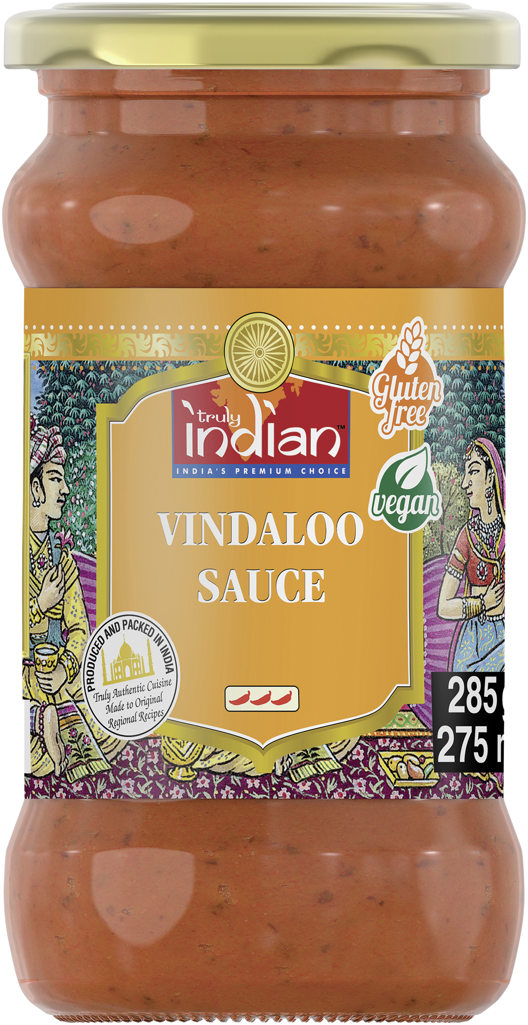 Fertigsauce für Vindaloo 285g