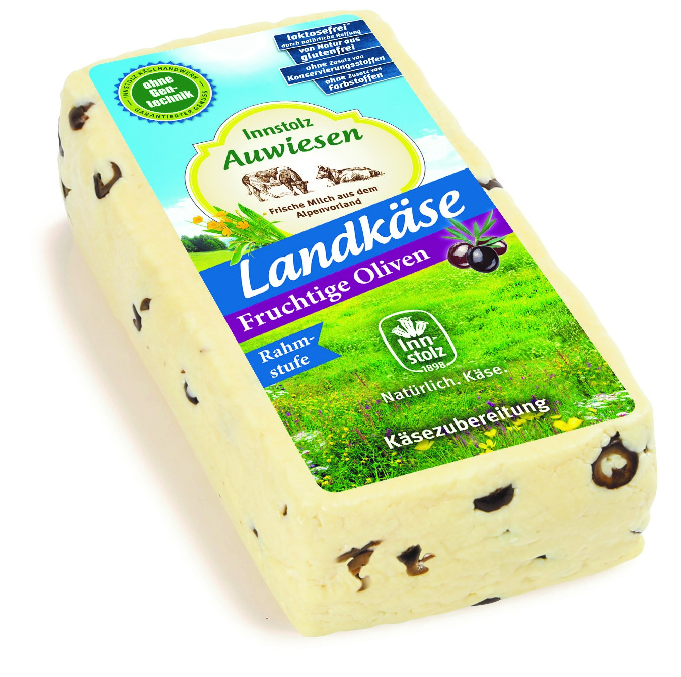 Auwiesen Landkäse Schwarzkümmel mind. 50% Fett i.Tr. ca. 1800g