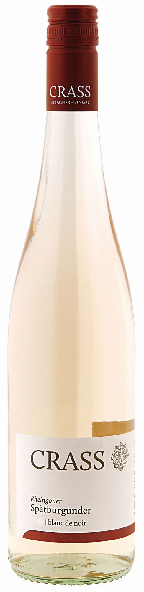 Weingut Crass Rheingauer Spätburgunder Blanc de Noir feinherb, 0,75Ltr