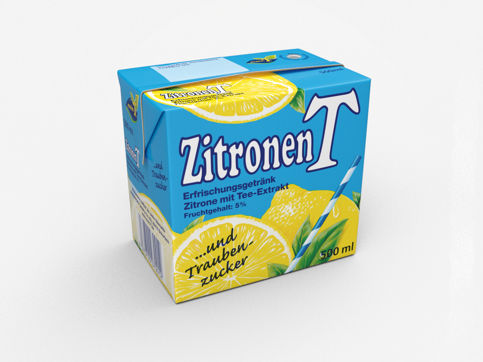 Zitronen Erfrischungsgetränk 500ml