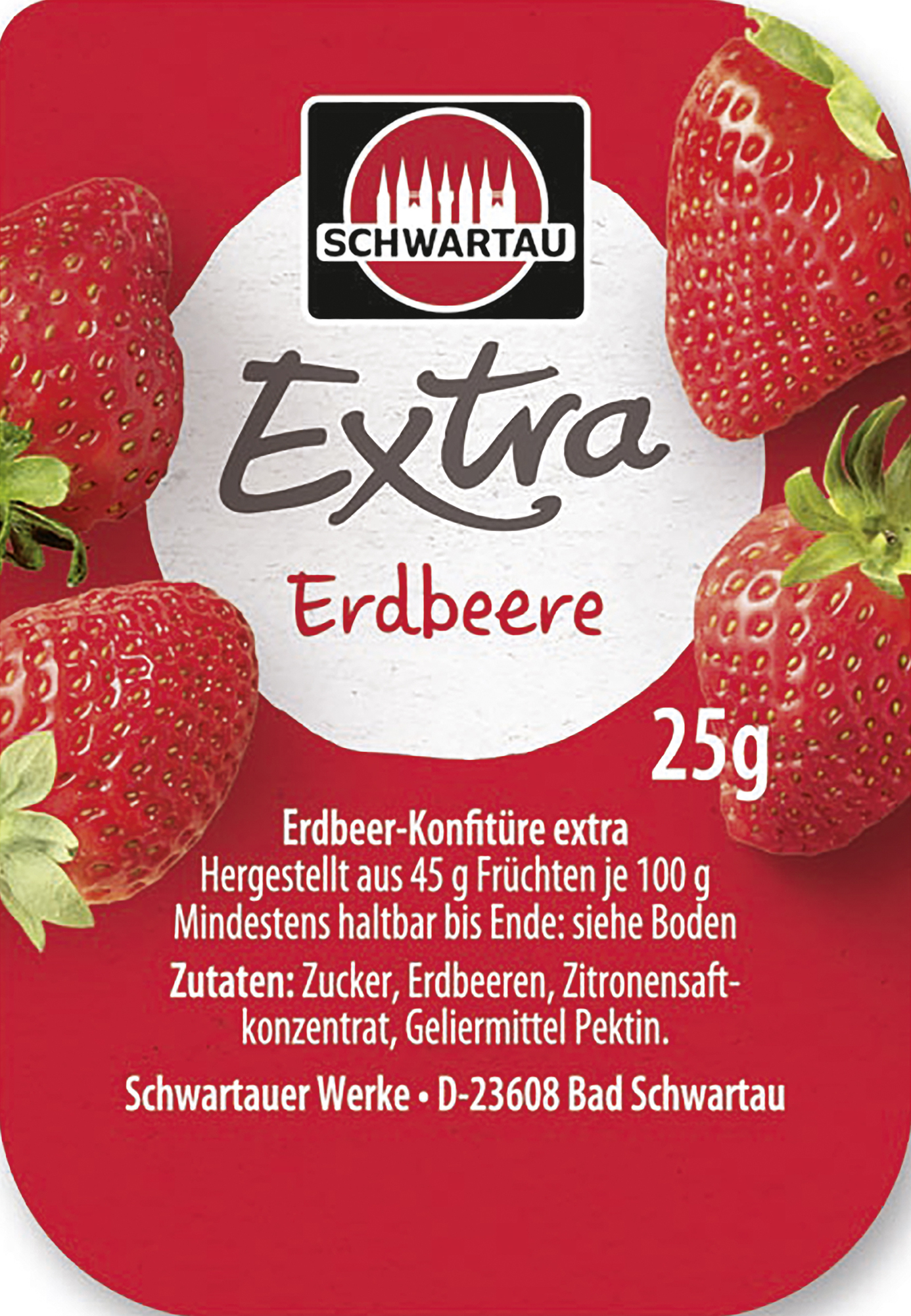 Erdbeer-Extra-Konfitüre 25g