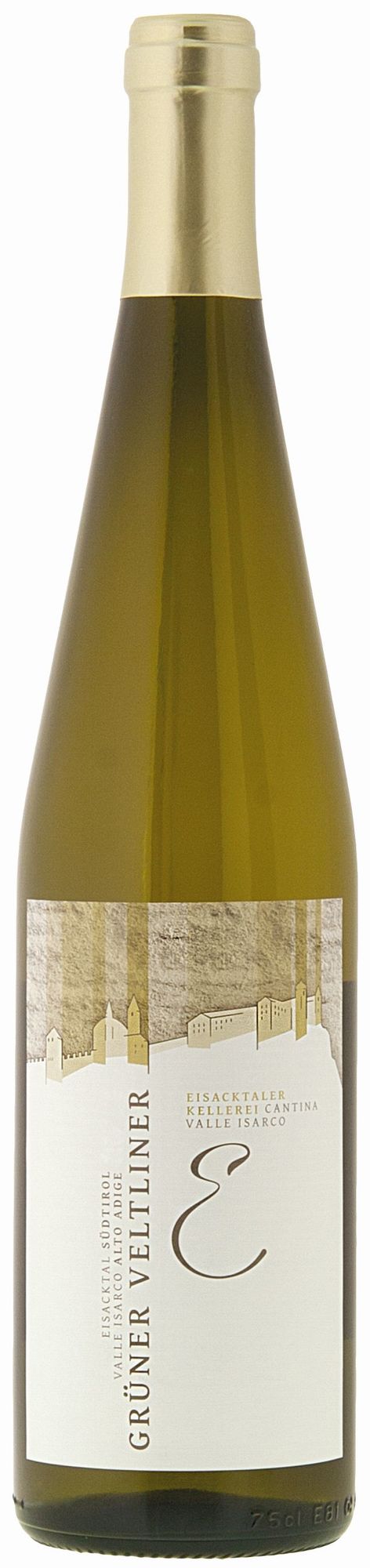 Eisacktaler Kellerei Grüner Veltliner Alto Adige, 0,75Ltr