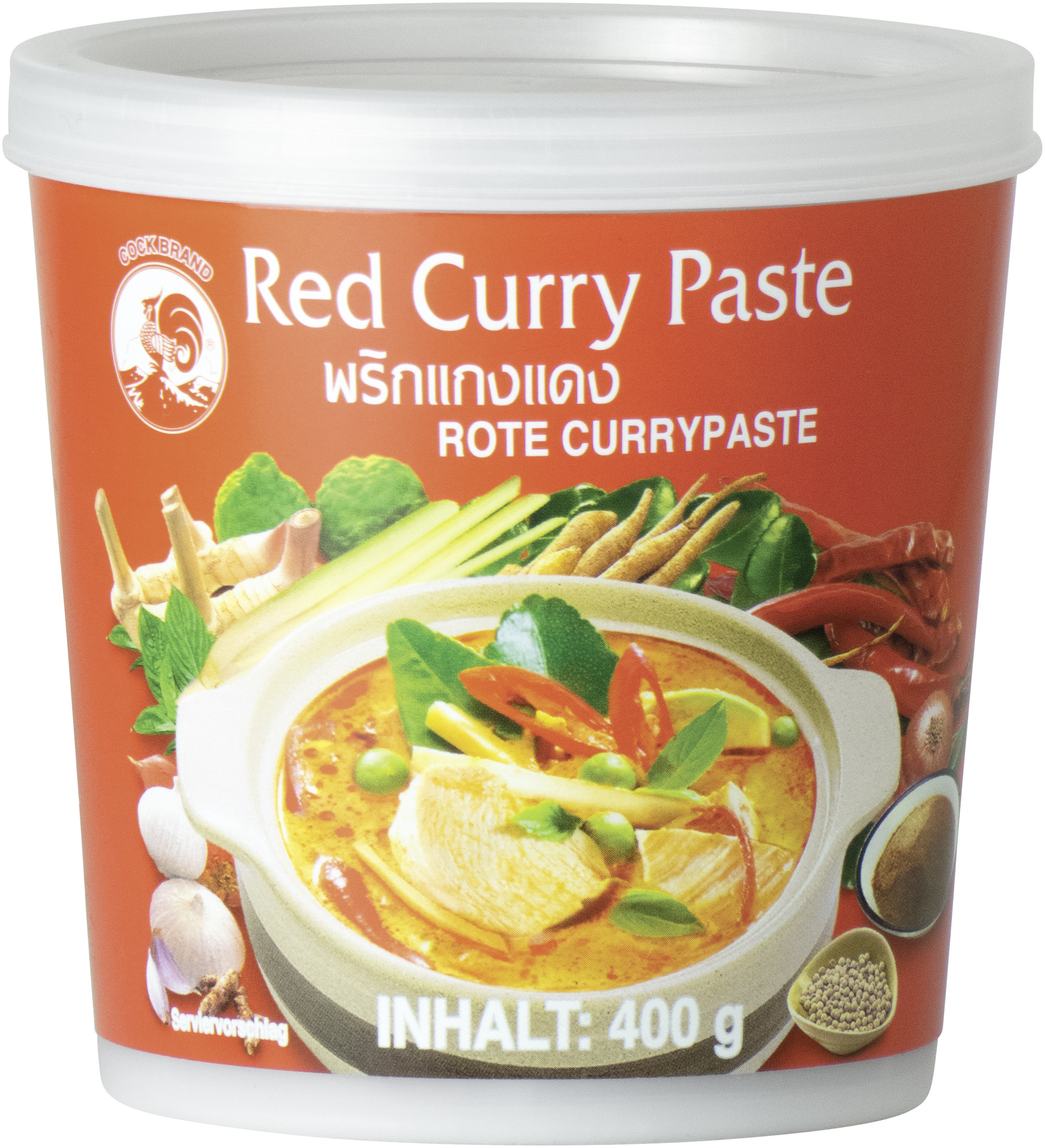 Currypaste rot 400g