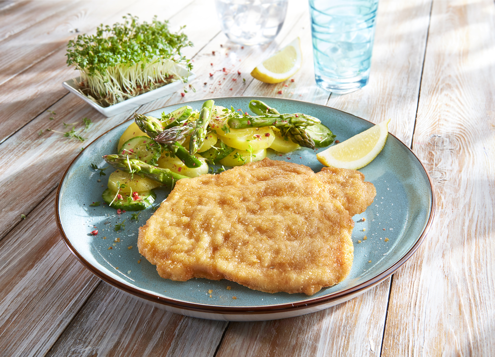 Schweinelachsschnitzel Wiener Art 180g