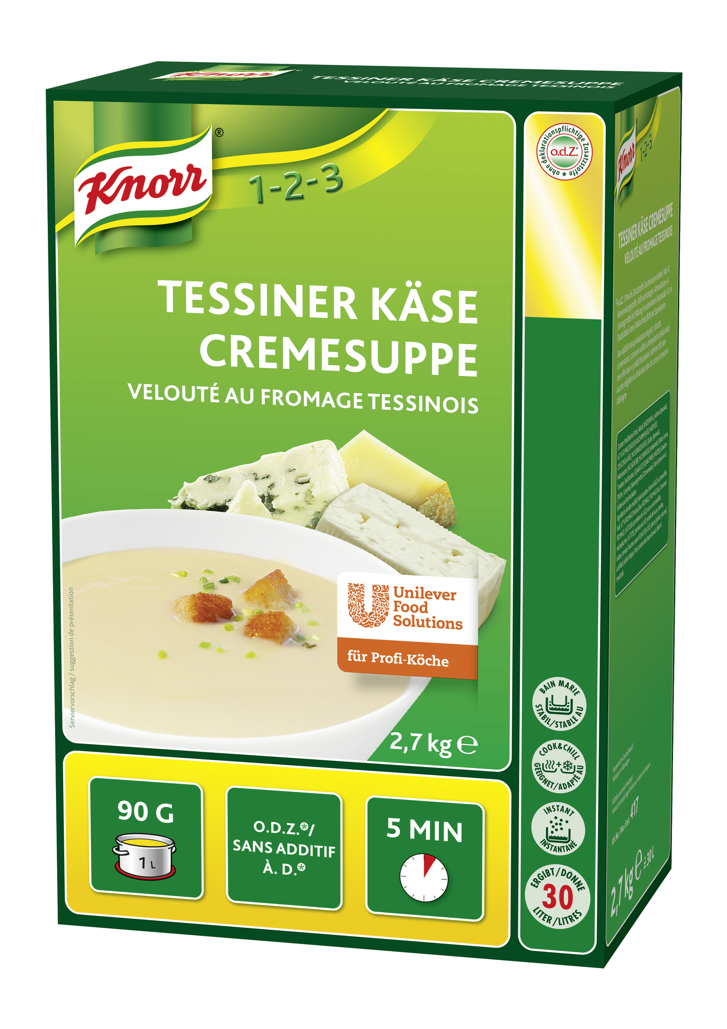 Tessiner Käse Cremesuppe 2700g