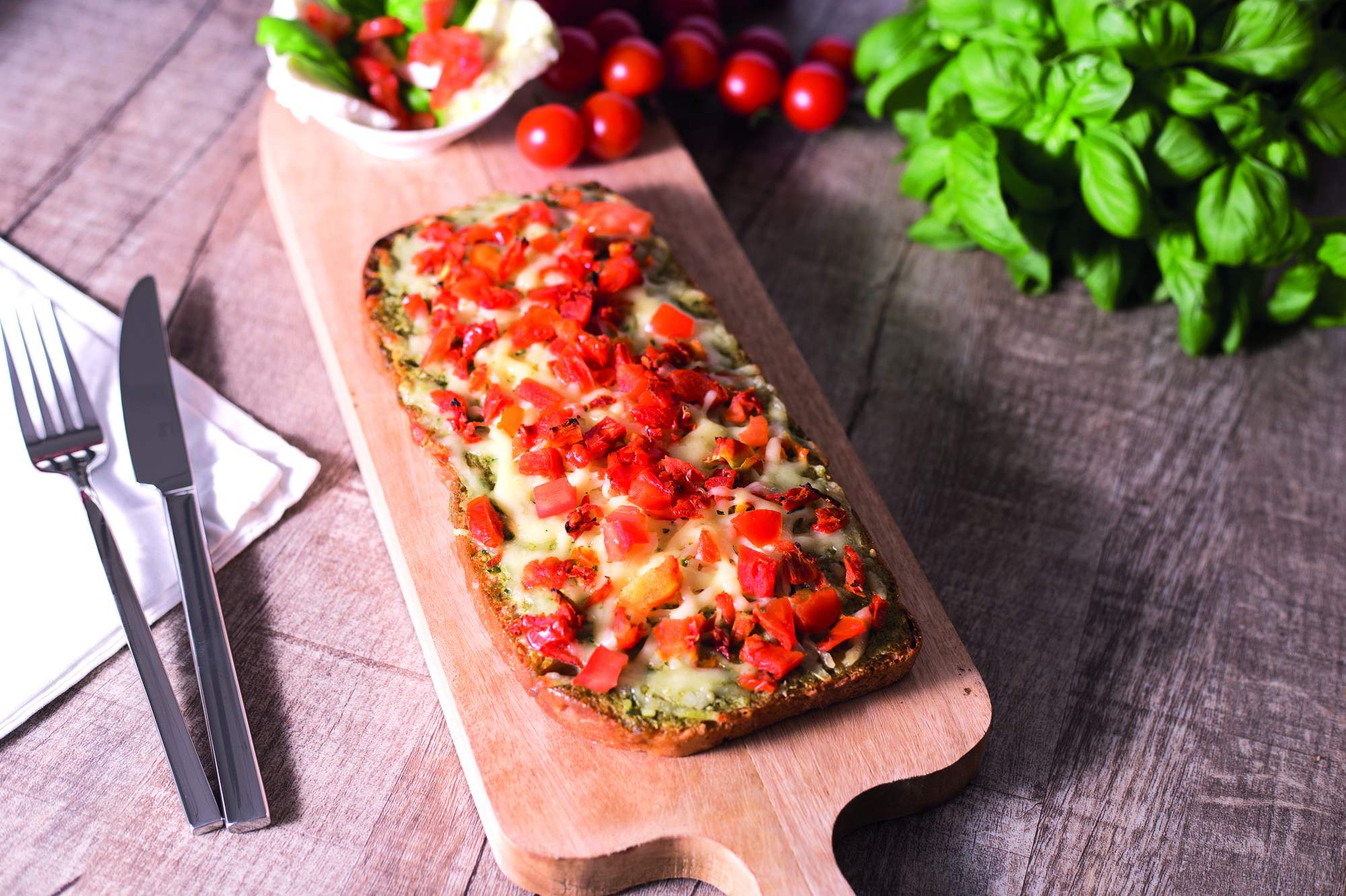 Tomate-Mozzarella Brot 220g