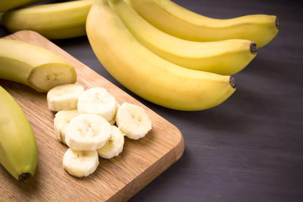 Bananen gelblich
