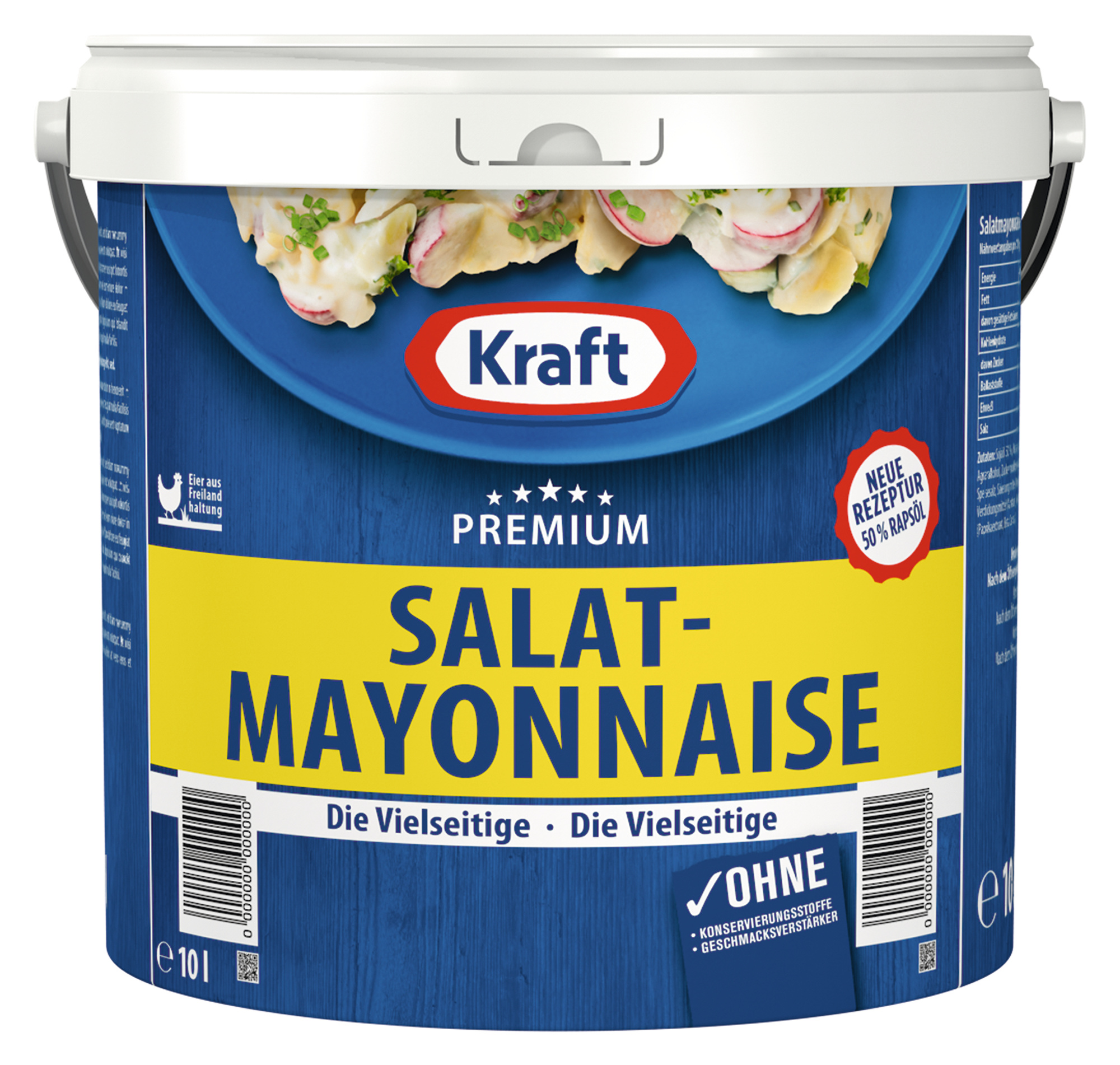 Salat Mayonnaise 50% Fett 10ltr