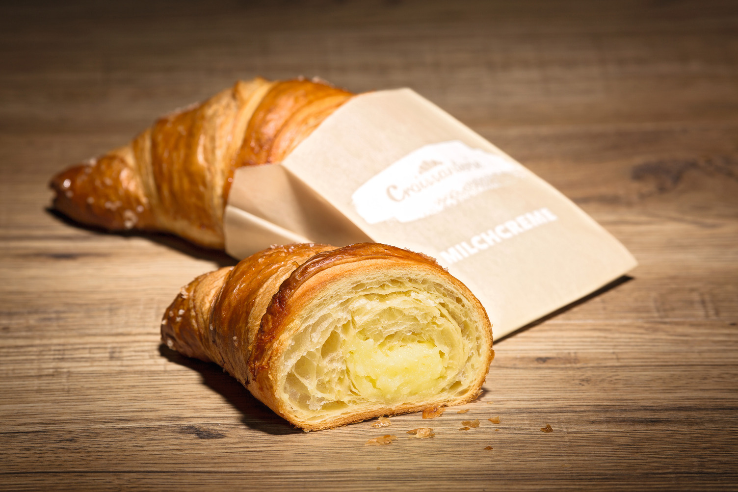 CROISSANTERIE Milchcreme-Buttercroissant 90g