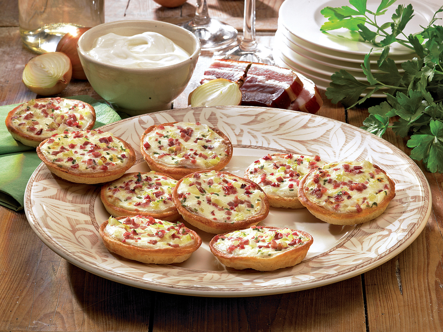 Original WAGNER Mini-Pizza Flammkuchen ca. 30g