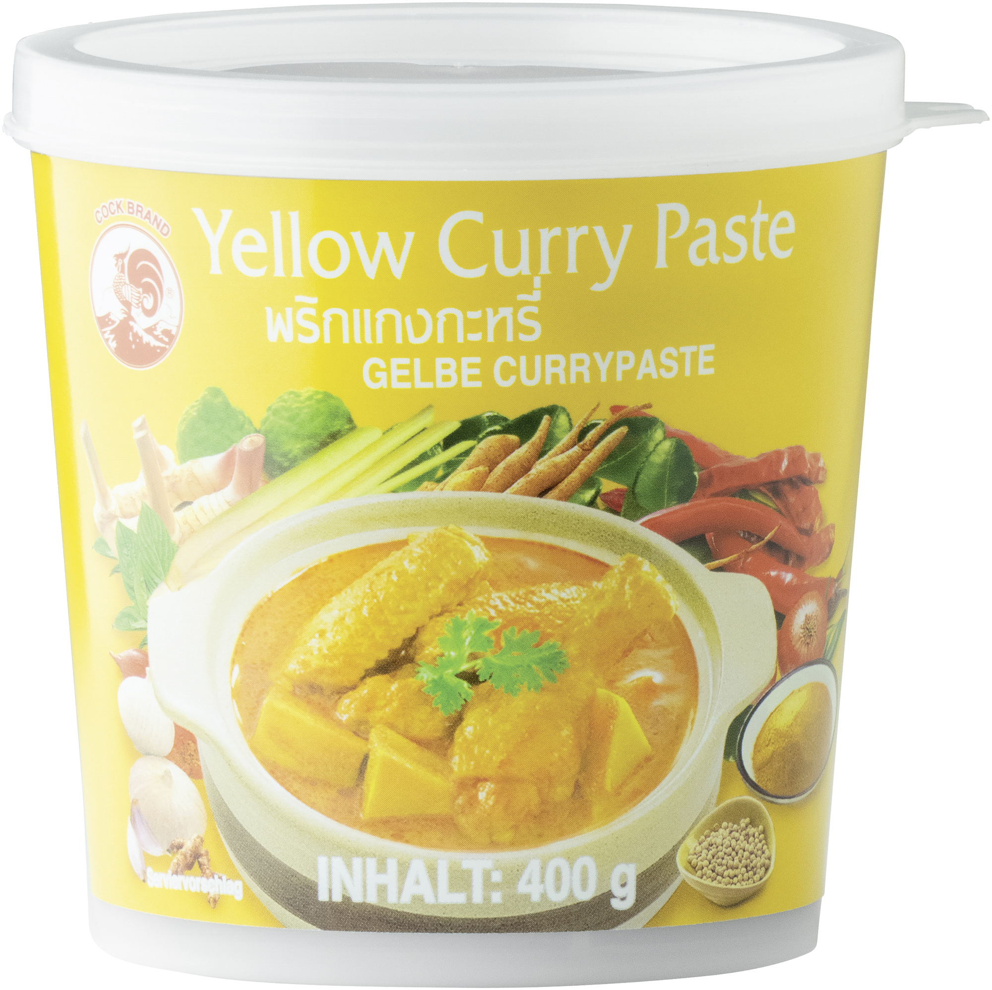 Currypaste gelb 400g