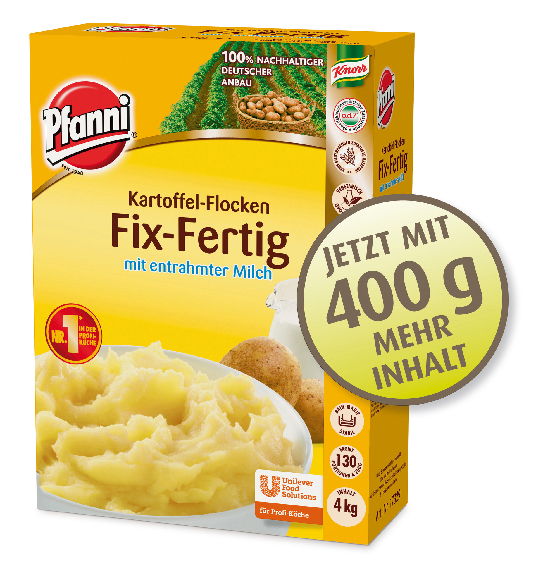 Kartoffel-Flocken Fix-Fertig 4000g