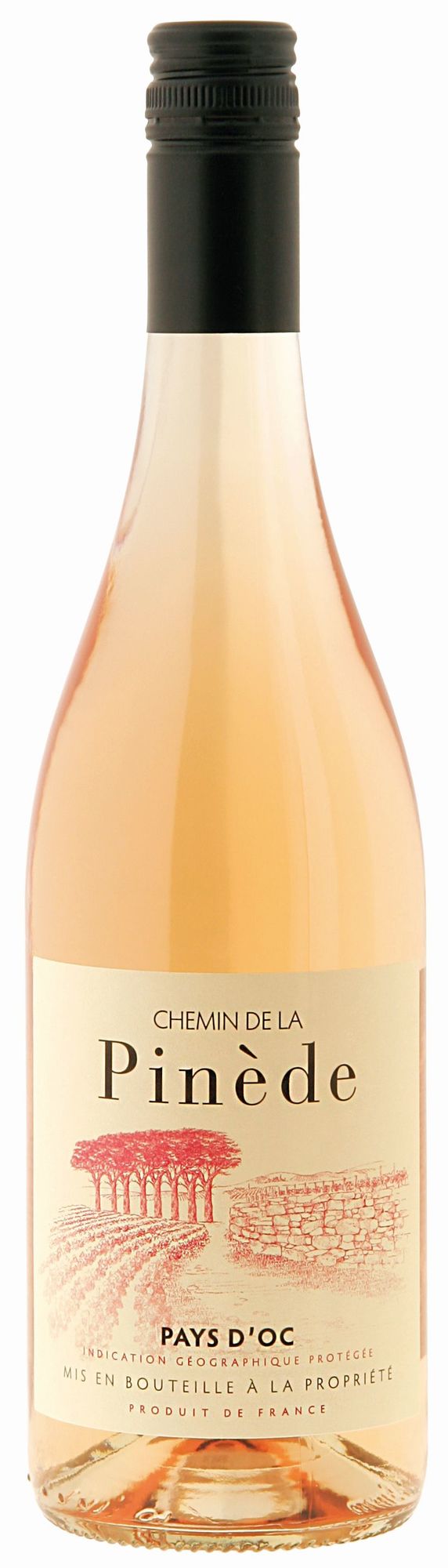 Chemin de la Pinède Vin de Pays d?Oc Rosé, 0,75Ltr