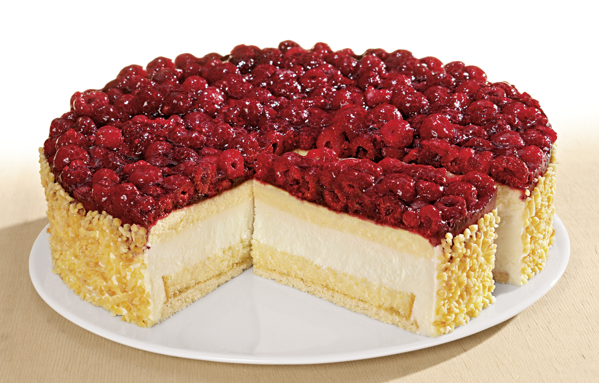Himbeer-Käse-Sahne Torte 2500g