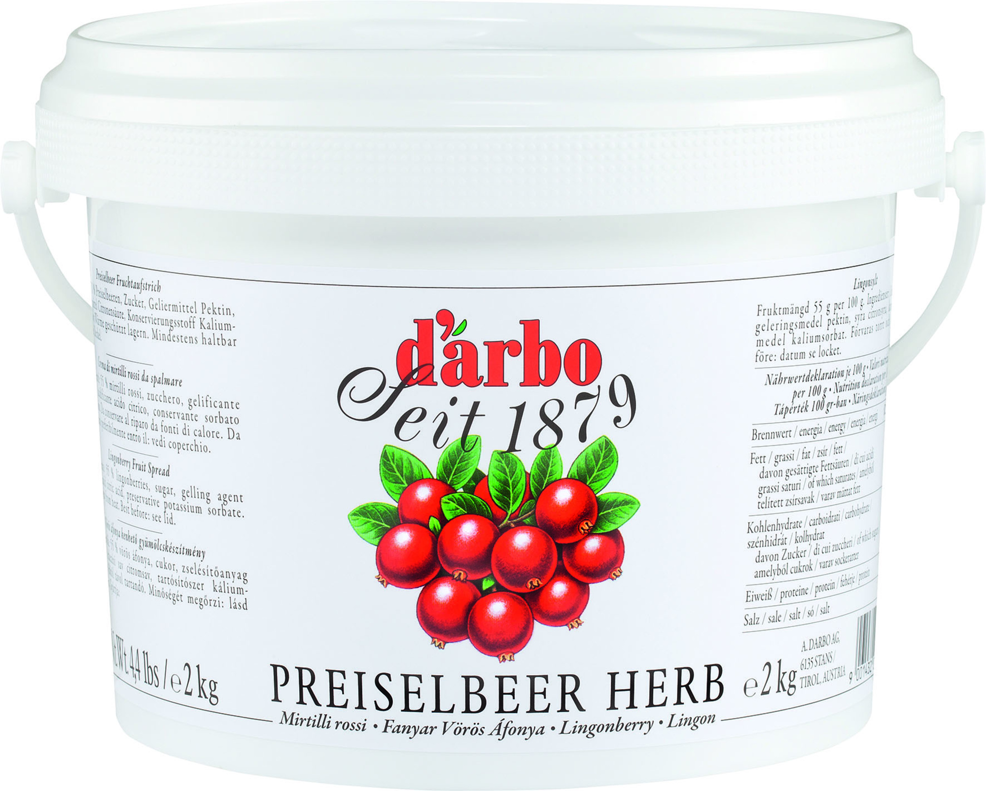 Preiselbeeren herb 2000g