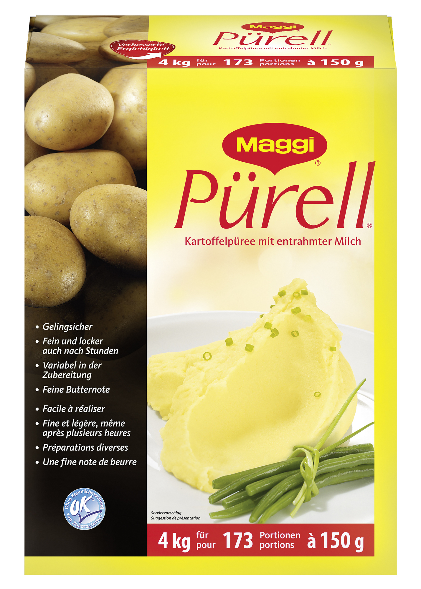 Pürell Kartoffelpüree 4000g