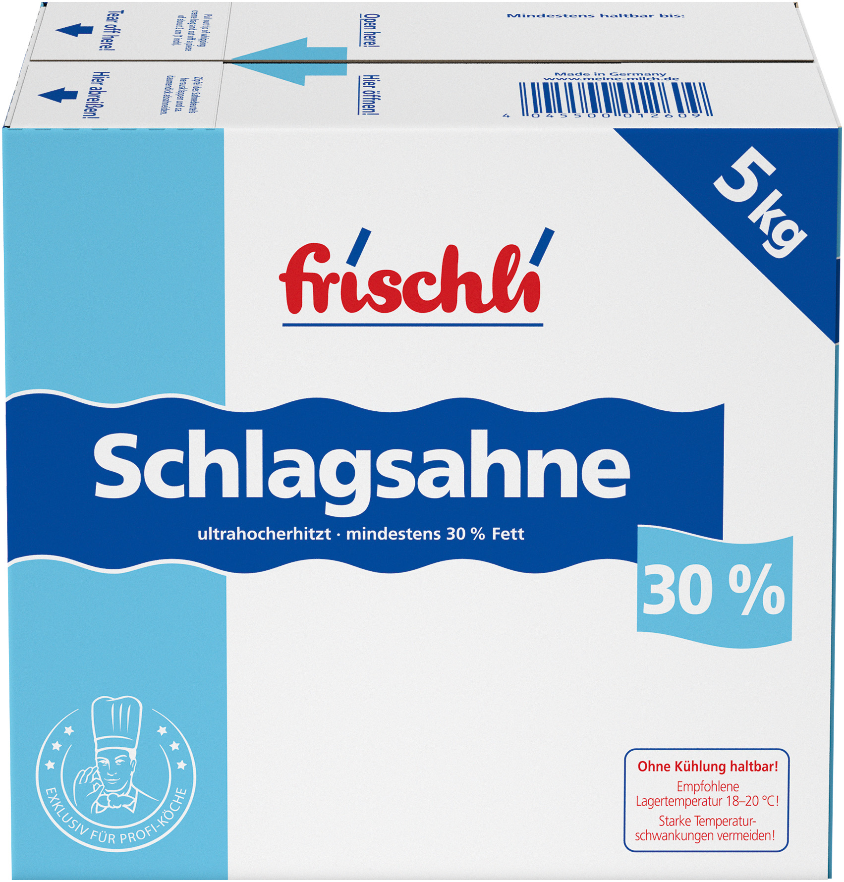 H-Schlagsahne 30% Fett 5000g