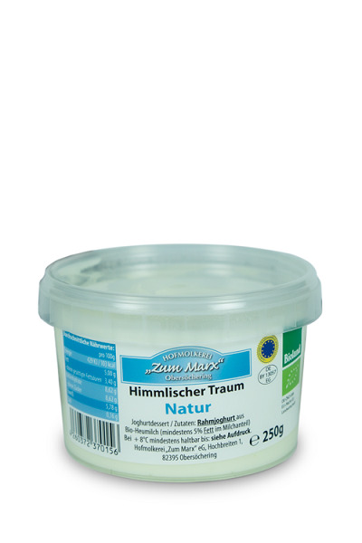 BIO Obersöcheringer Heumilch Rahmjoghurt Himlischer Traum natur mind. 5% Fett 250g