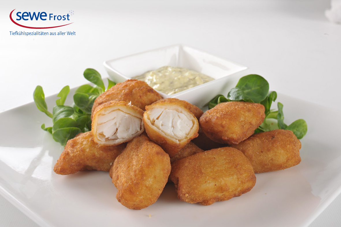 Kibbelinge im Backteig 25/35g 5000g
