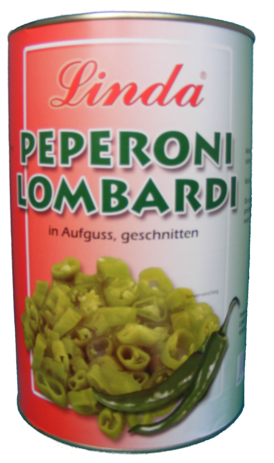 Peperoni Lombardi grün in Ringen 4250ml