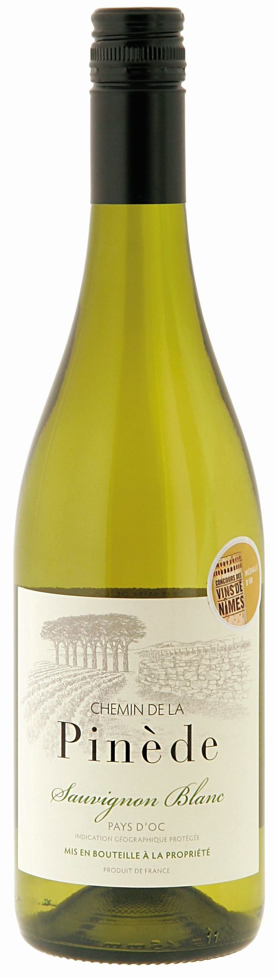 Chemin de la Pinède Sauvignon Blanc Vin de Pays d?Oc, 0,75Ltr