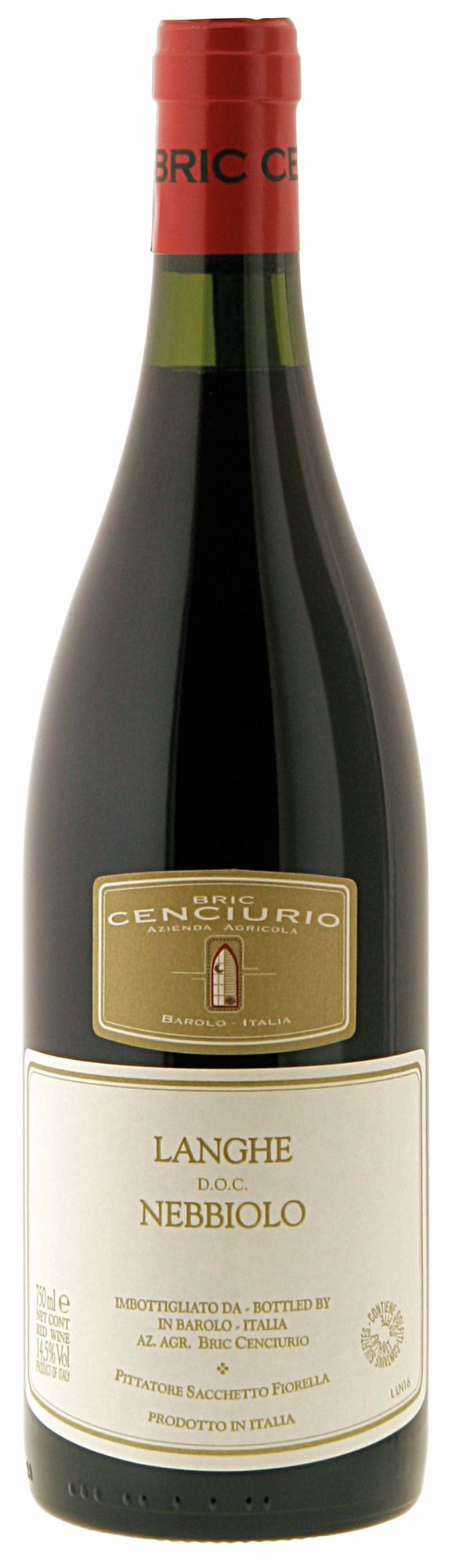 Bric Cenciurio Langhe Nebbiolo Piemont, 0,75Ltr