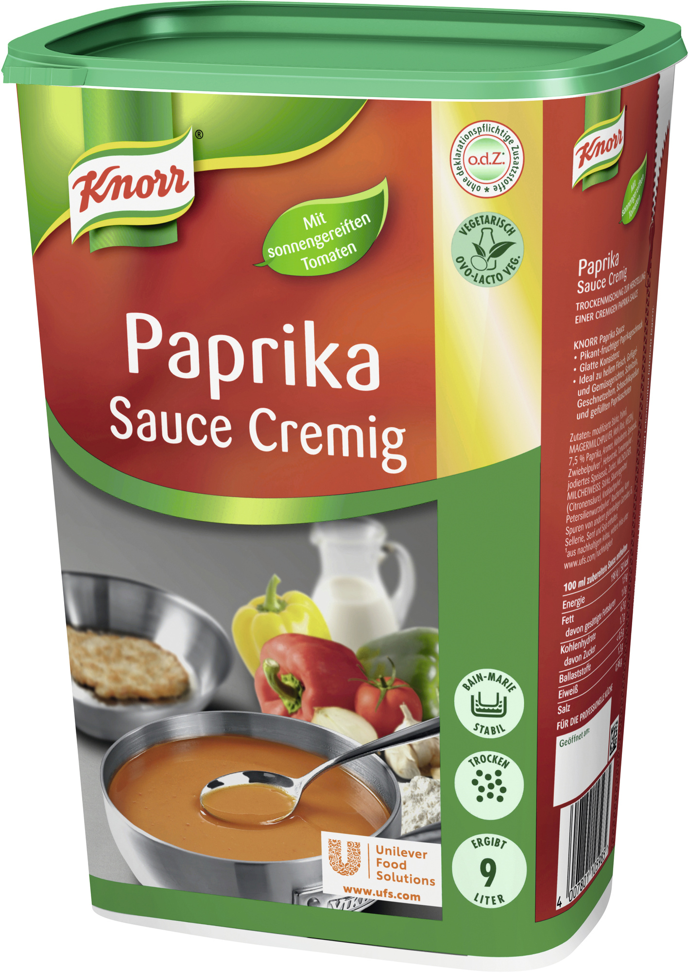 Paprika Sauce Cremig 1000g