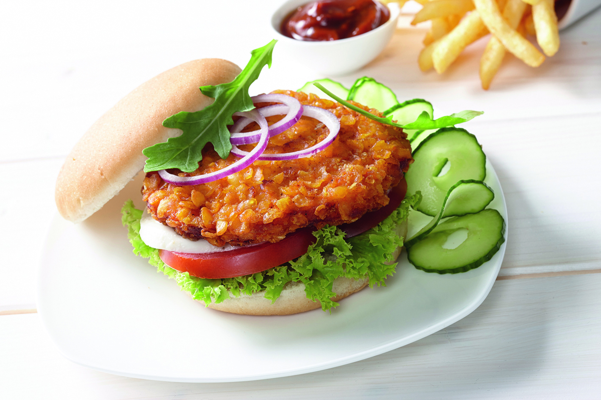 Crunchy Burger 100g