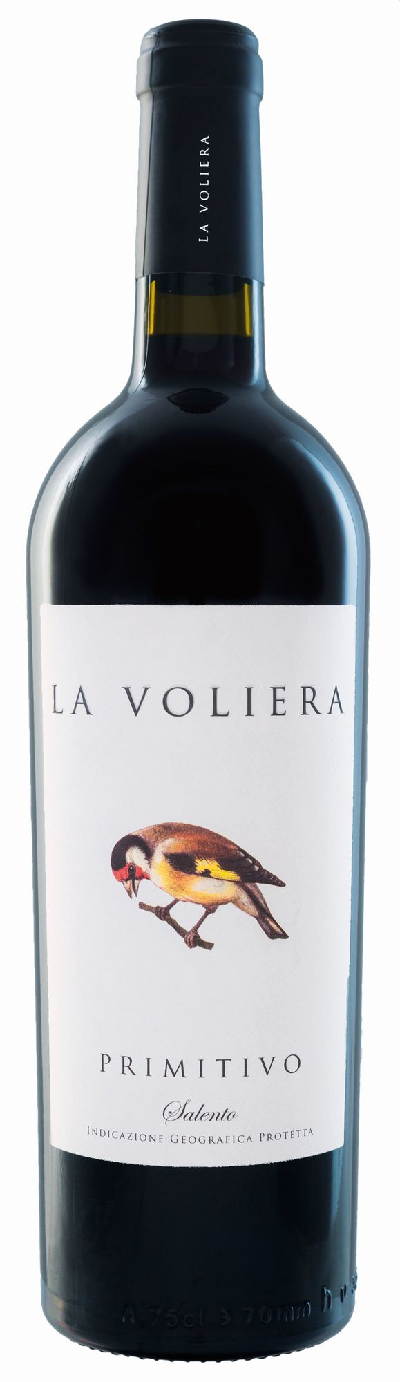 La Voliera Primitivo Salento, 0,75Ltr