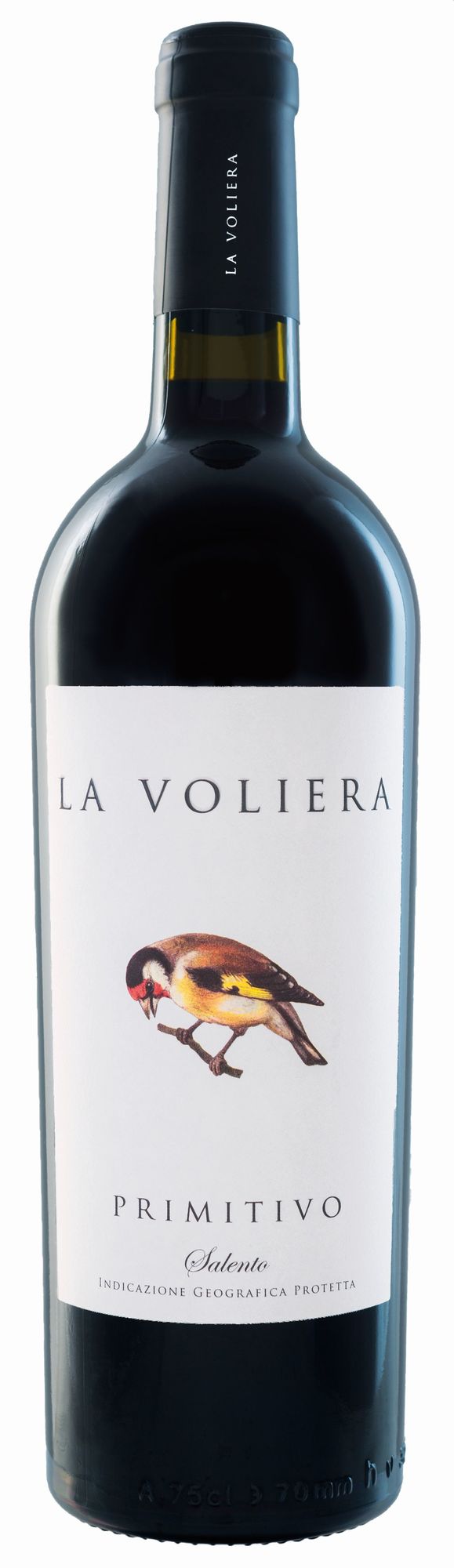 La Voliera Primitivo Salento, 0,75Ltr