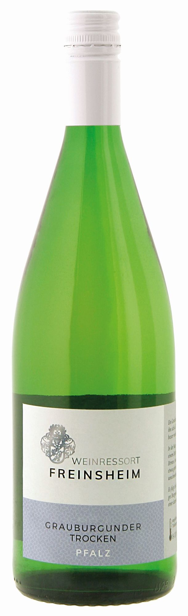 Weinressort Freinsheim Grauburgunder trocken, 1Ltr