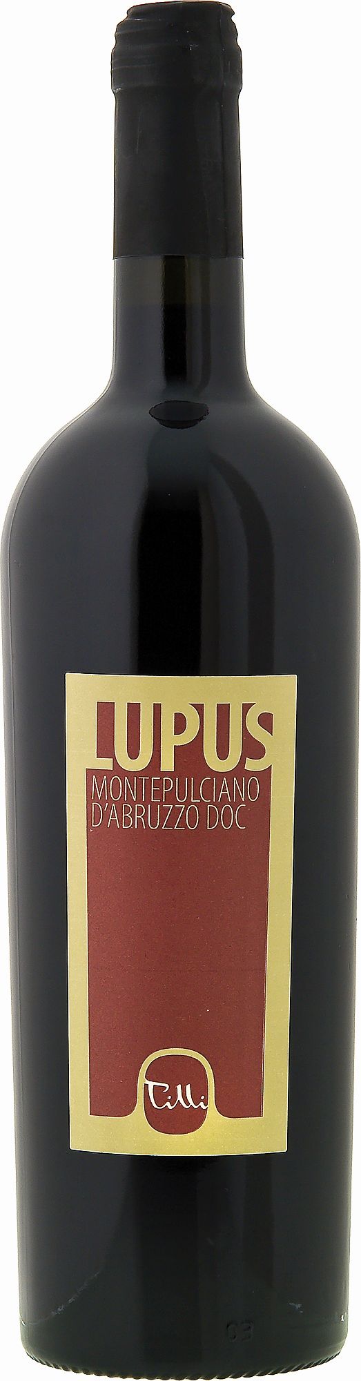 Azienda Tilli Lupus Montepulciano d'Abruzzo BIO, 0,75Ltr