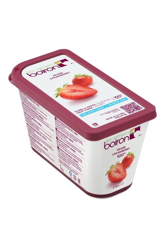 Fruchtpüree 100%: Erdbeere 1000g