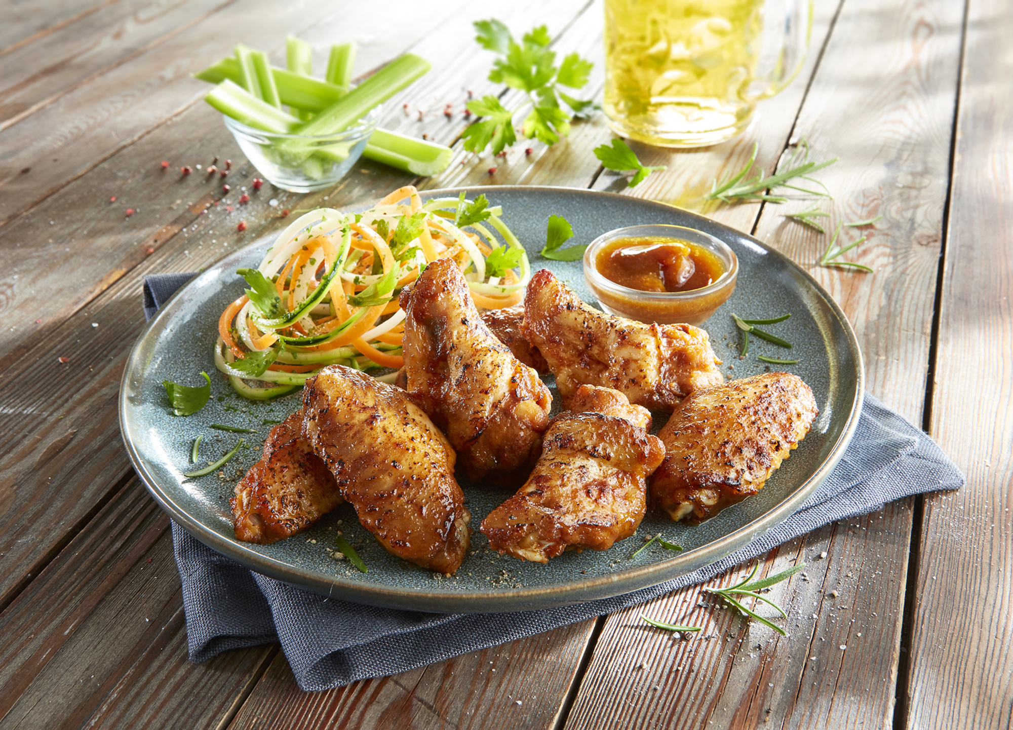 Chicken Wings ohne Spitze 1250g