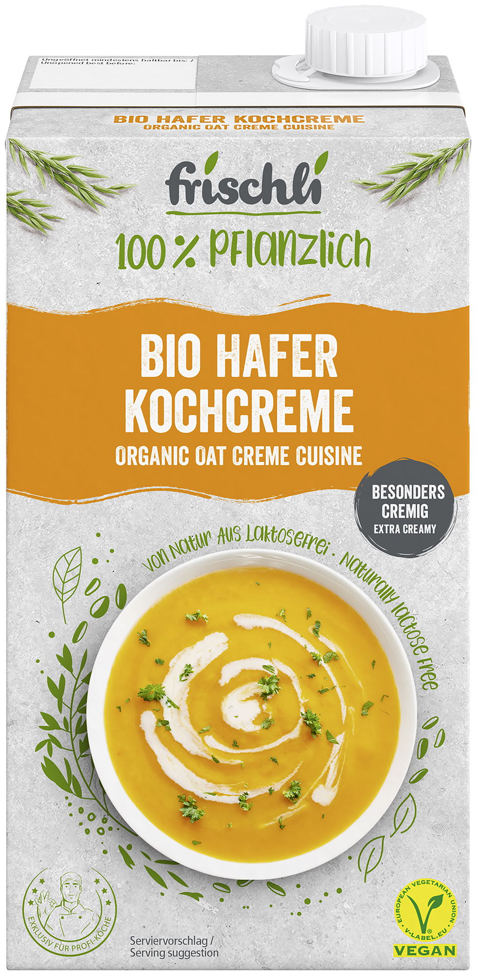 Bio Hafer Kochcreme 1000ml