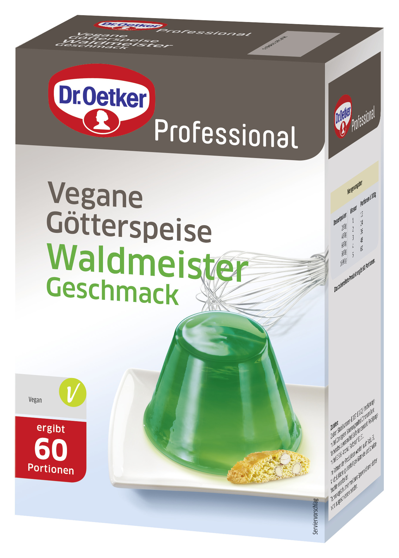 Vegane Götterspeise Waldmeister 1000g