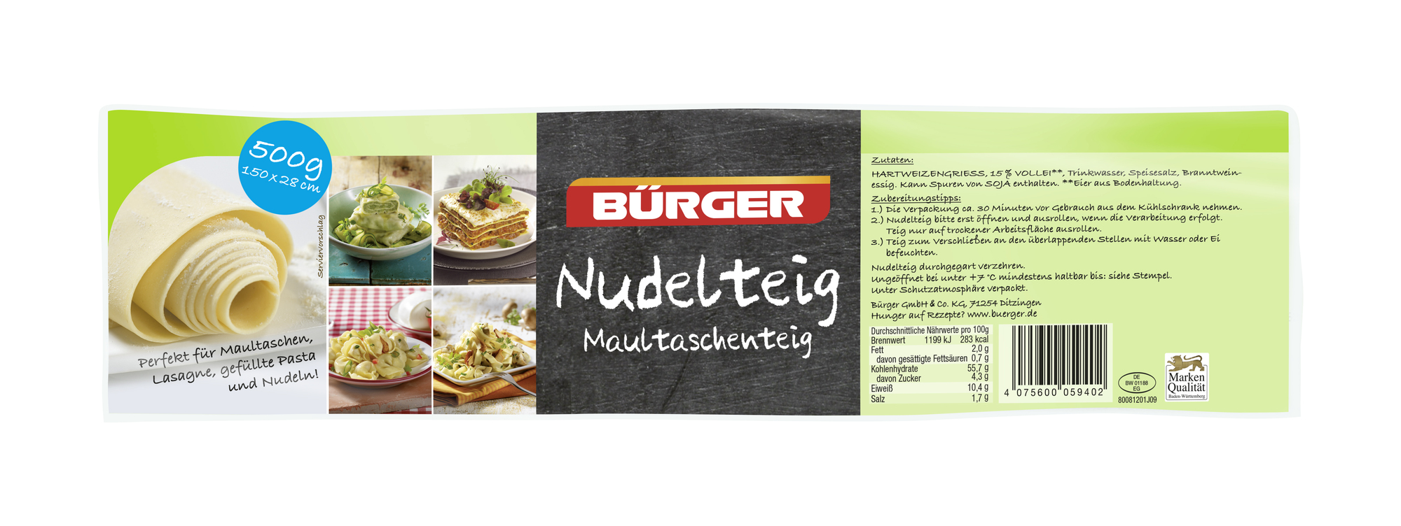 Nudelteig 500g