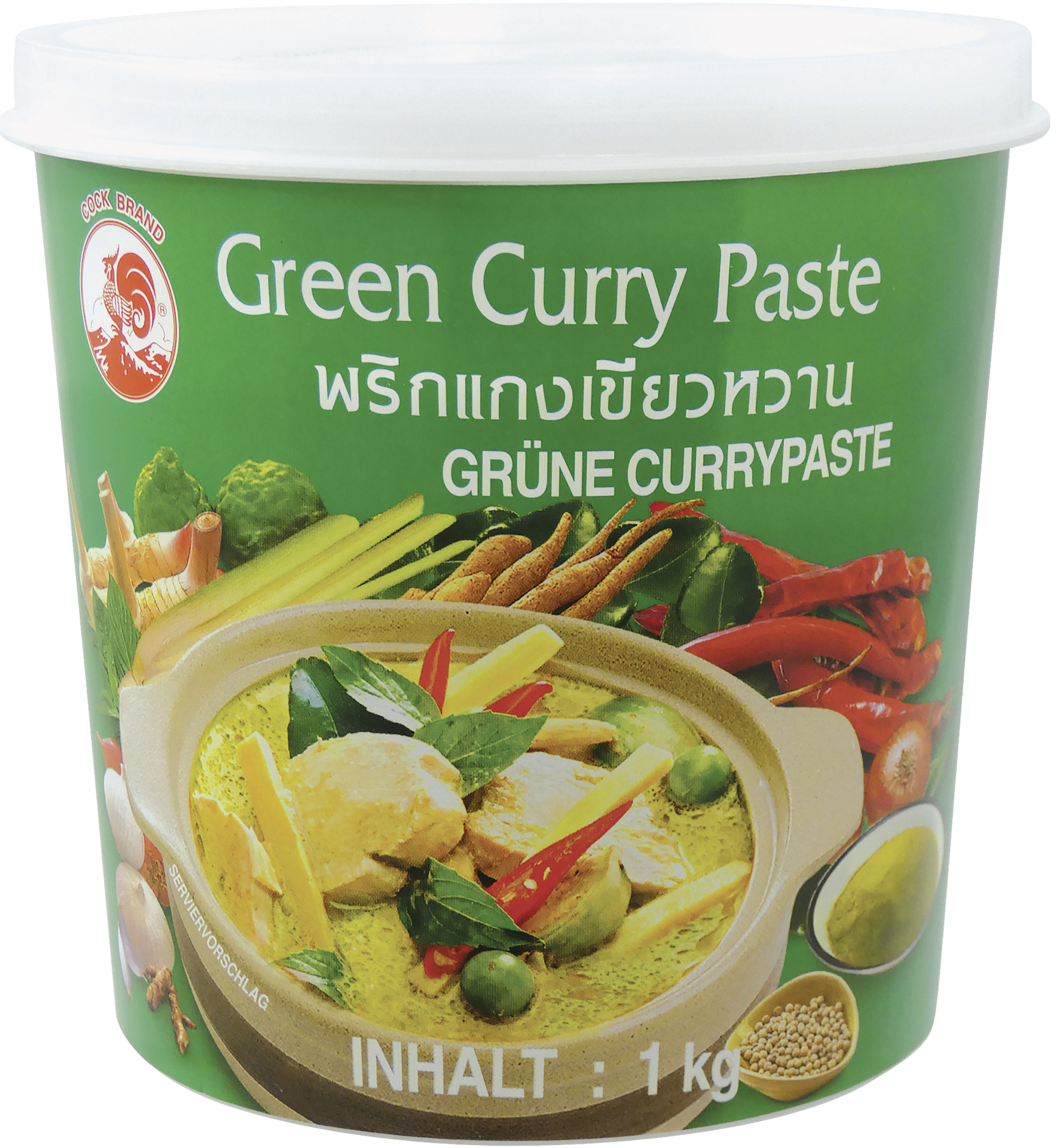 Currypaste grün 1000g