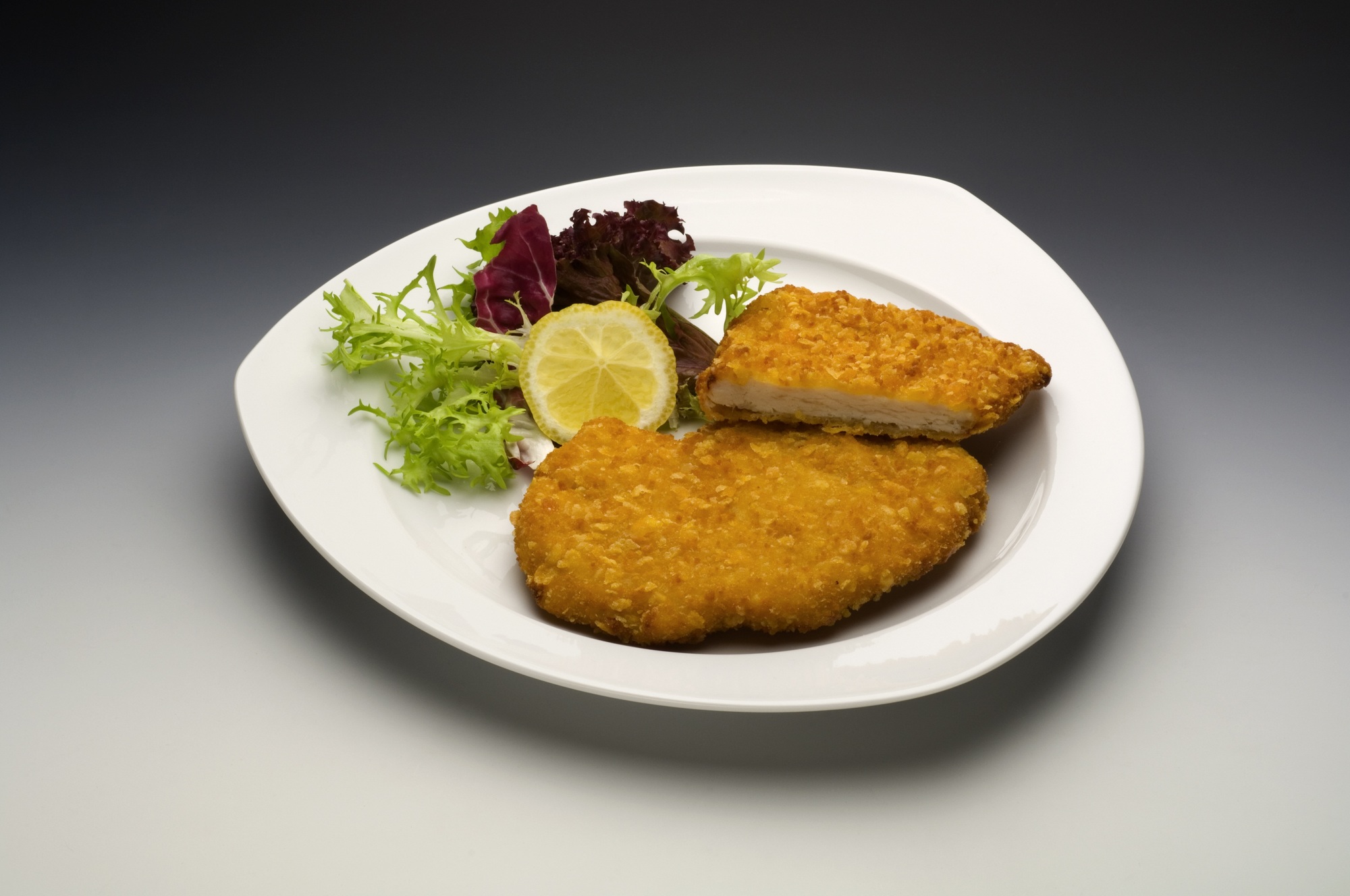 Hähnchenbrustfilet im Knuspermantel 100g