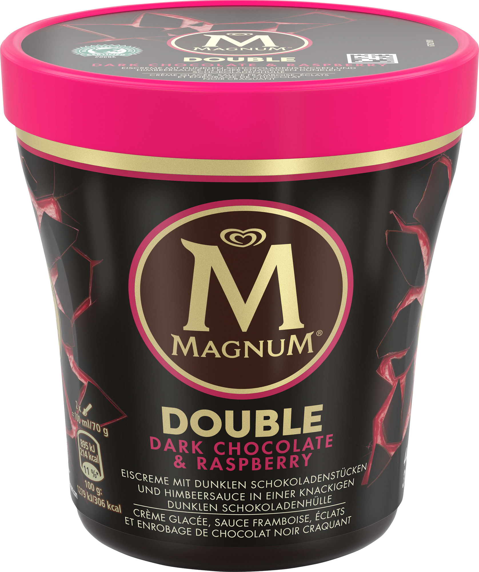 Double Dark Chocolate & Raspberry 440ml