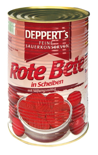 Rote Bete in Scheiben 4250ml