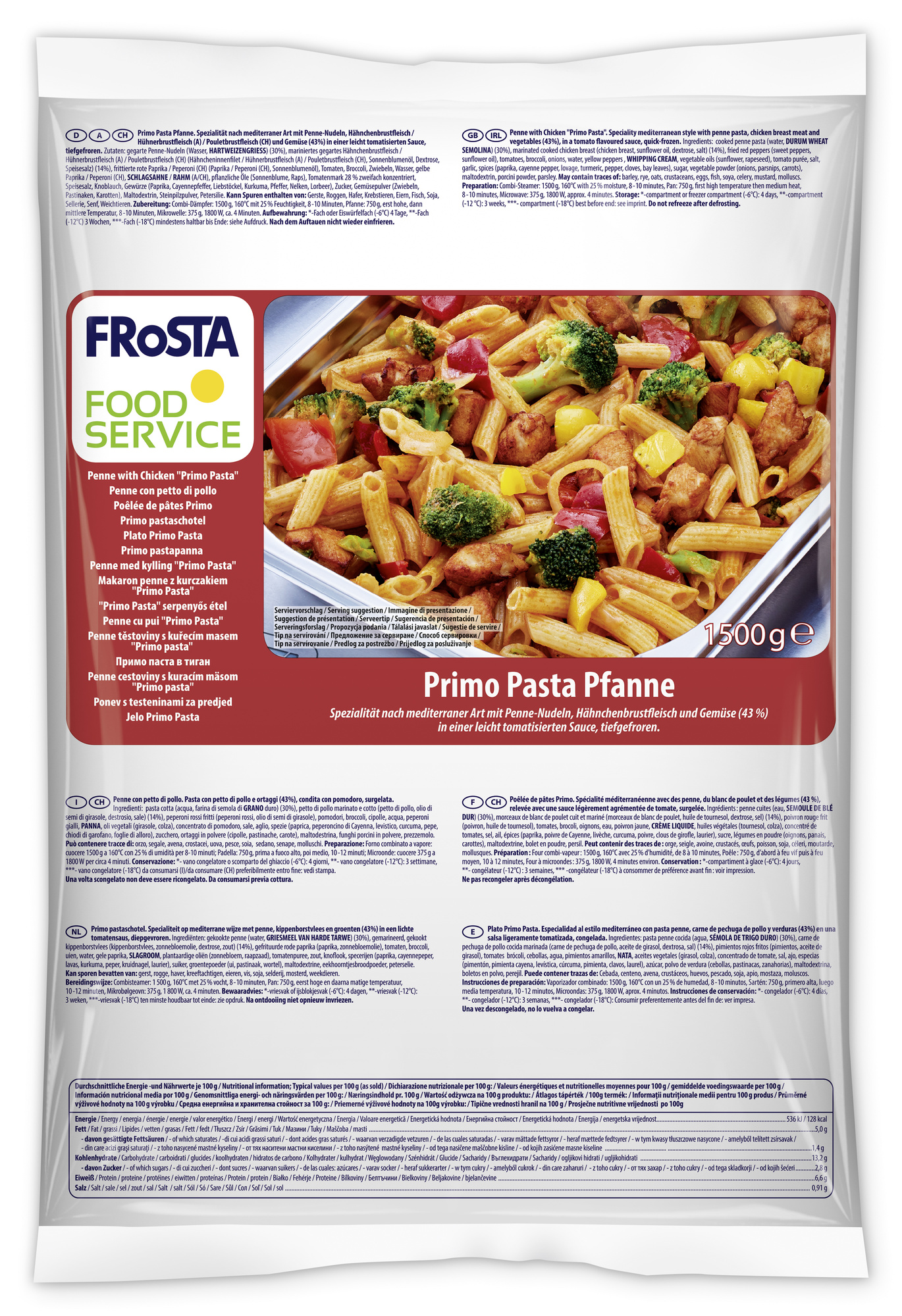 Primo Pasta Pfanne 1500g