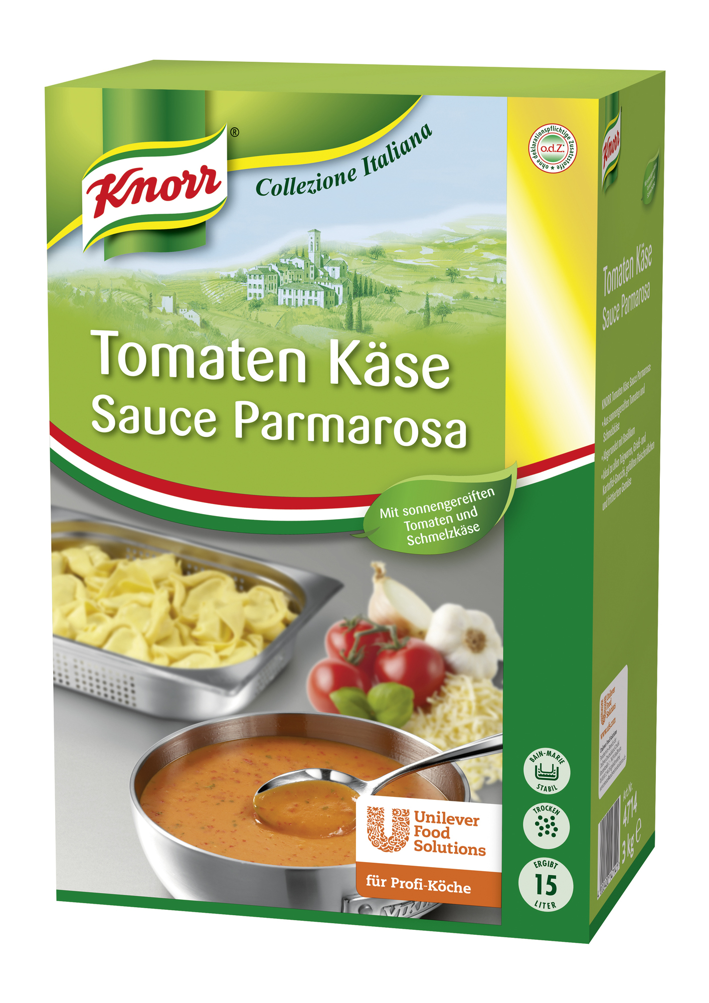 Tomaten Käse Sauce Parmarosa 3000g