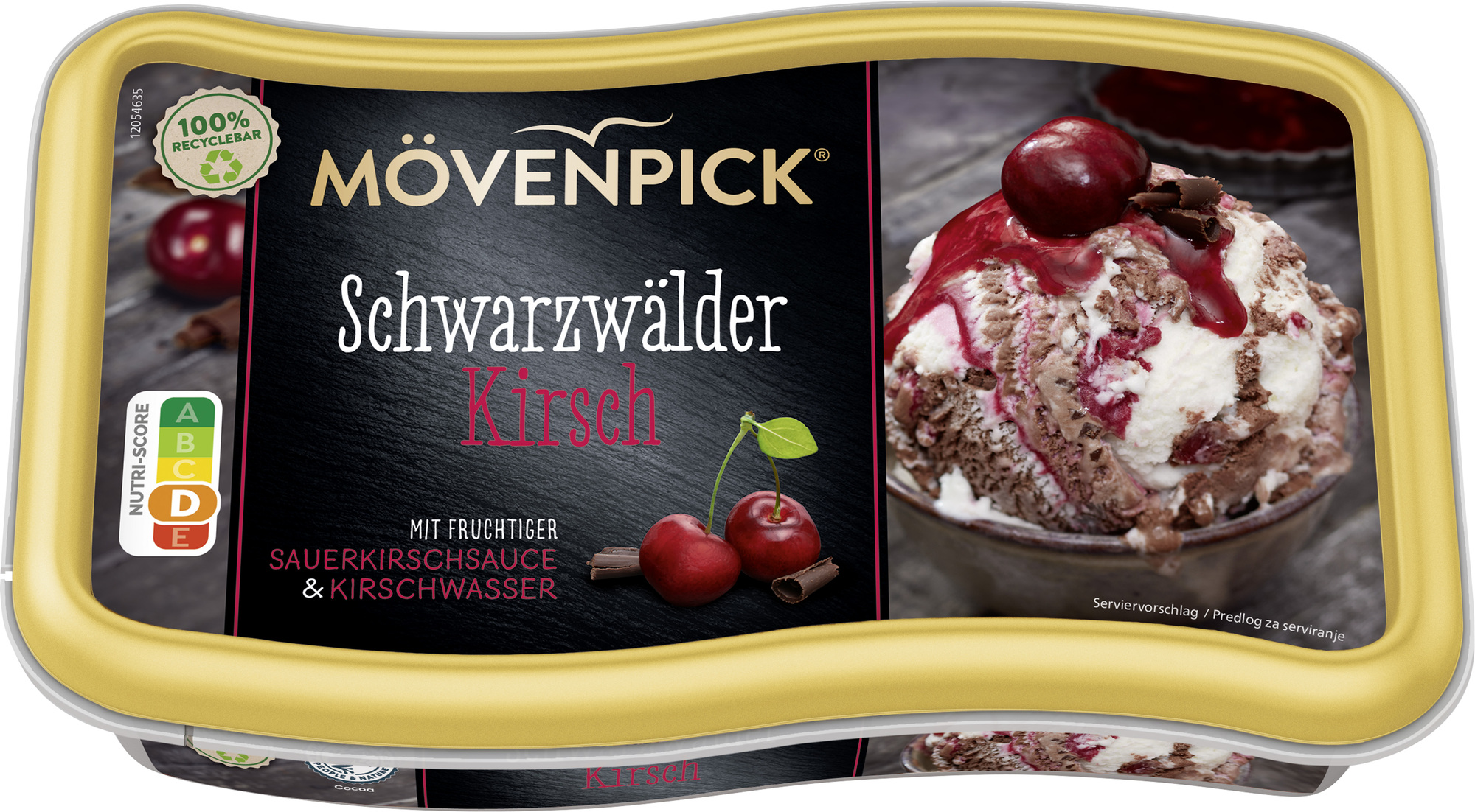 Schwarzwälderkirsch Eis 900ml