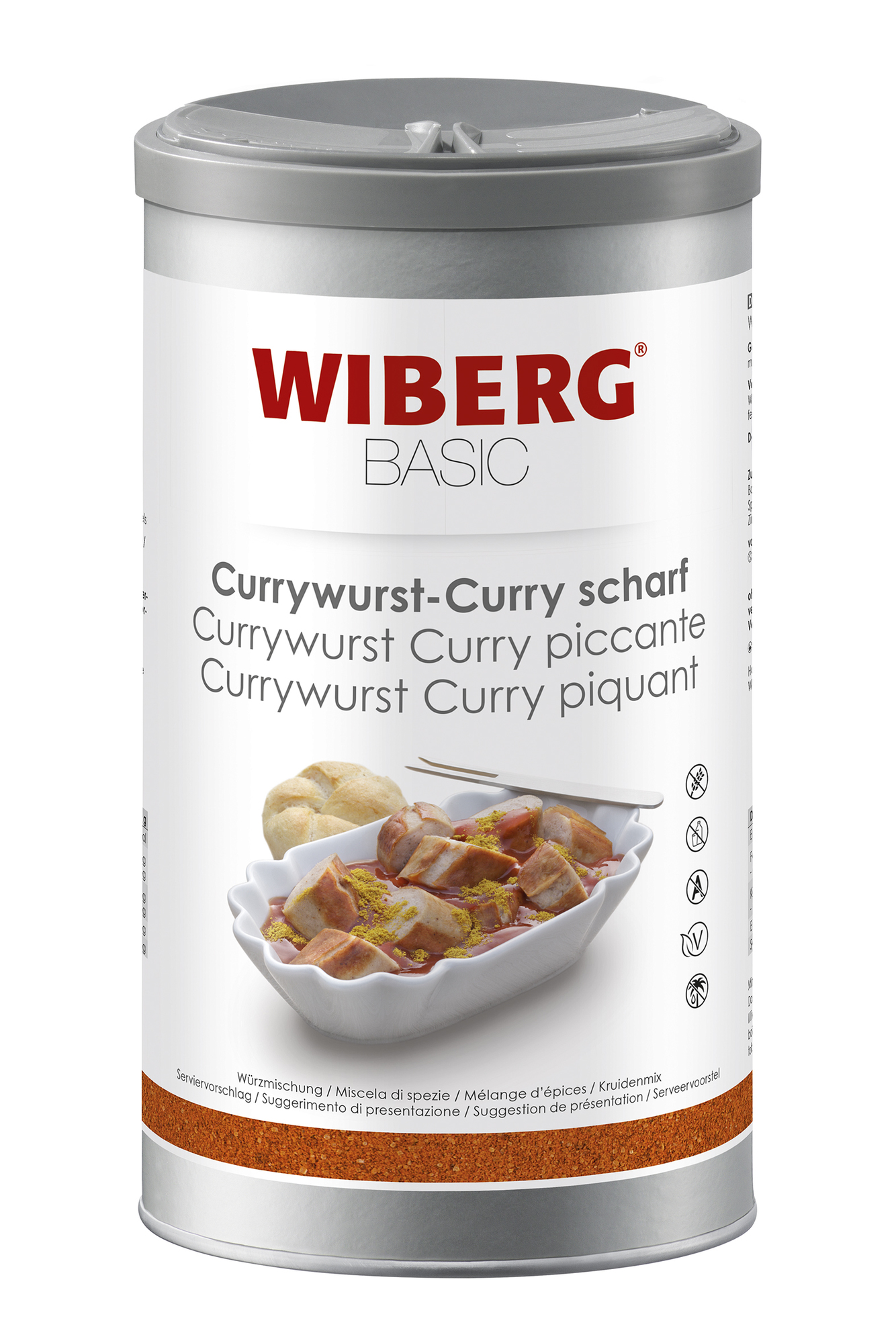Currywurst Curry scharf 700g